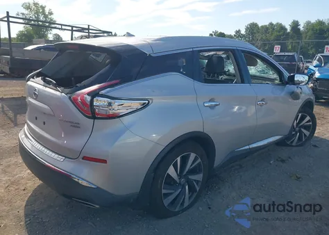 2015 Nissan Murano Platinum z USA, uszkodzony, nr VIN 5N1AZ2MH5FN232400